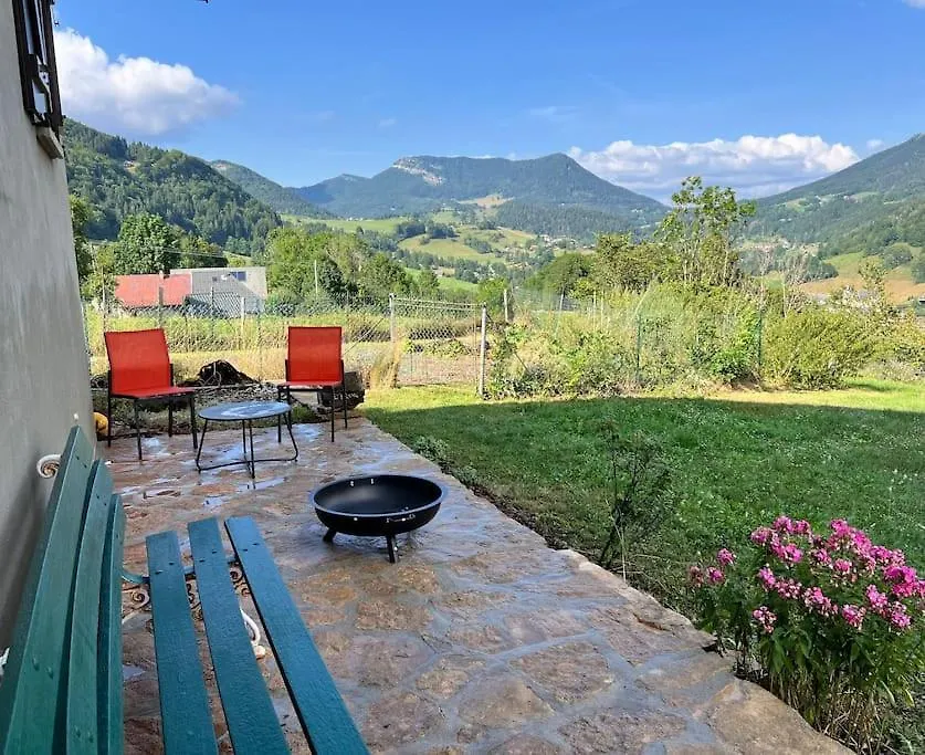 Maison Montagne Vue Exceptionnelle En Chartreuse Entremont-le-Vieux Holiday home